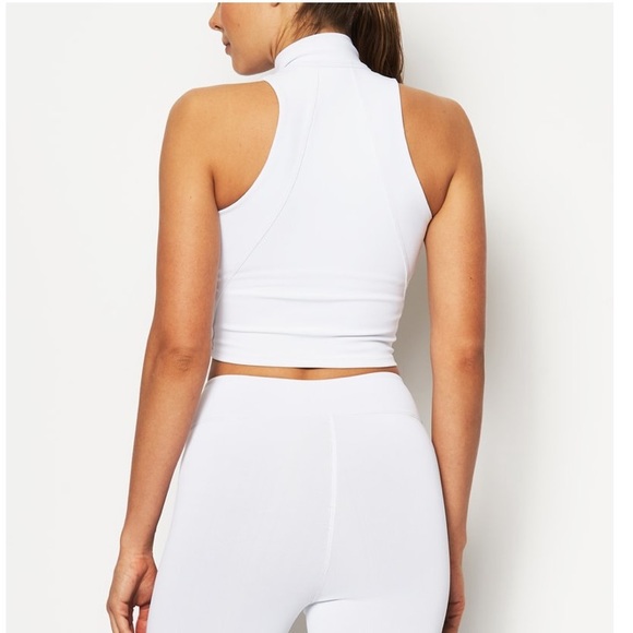 Heroine Sport Work Crop Top White - Picture 3 of 9